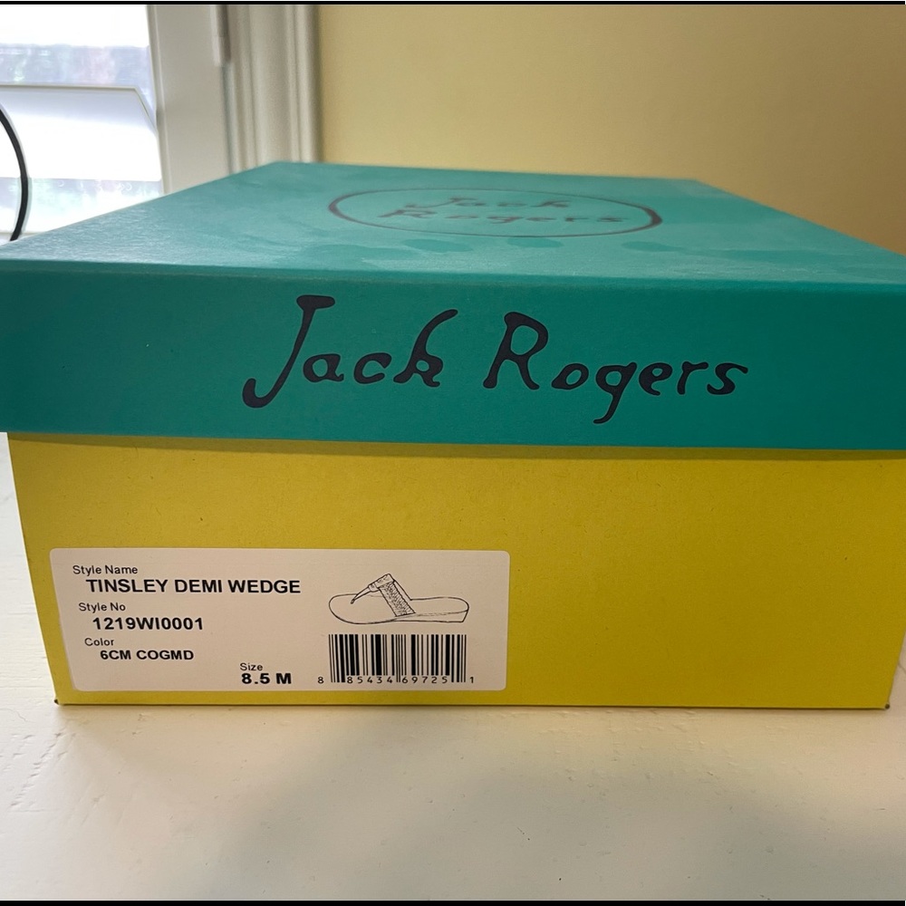 Gently used Jack Rogers Demi Wedge Sandal * Final Price Drop*